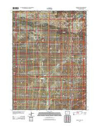 Boars Tusk Wyoming Historical topographic map, 1:24000 scale, 7.5 X 7.5 Minute, Year 2012