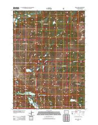 Bob Lakes Wyoming Historical topographic map, 1:24000 scale, 7.5 X 7.5 Minute, Year 2012