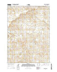 Bobby Draw Wyoming Current topographic map, 1:24000 scale, 7.5 X 7.5 Minute, Year 2015