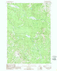 Bobcat Ridge Wyoming Historical topographic map, 1:24000 scale, 7.5 X 7.5 Minute, Year 1989