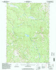 Bobcat Ridge Wyoming Historical topographic map, 1:24000 scale, 7.5 X 7.5 Minute, Year 1996