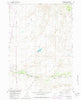 Bonneville Wyoming Historical topographic map, 1:24000 scale, 7.5 X 7.5 Minute, Year 1957