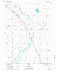 Bosler Wyoming Historical topographic map, 1:24000 scale, 7.5 X 7.5 Minute, Year 1955
