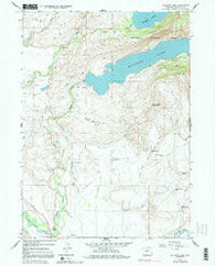 Boulder Lake Wyoming Historical topographic map, 1:24000 scale, 7.5 X 7.5 Minute, Year 1964