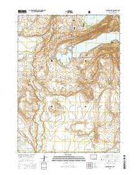 Boulder Lake Wyoming Current topographic map, 1:24000 scale, 7.5 X 7.5 Minute, Year 2015