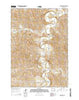 Bowman Flat Wyoming Current topographic map, 1:24000 scale, 7.5 X 7.5 Minute, Year 2015