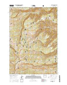 Boyd Ridge Wyoming Current topographic map, 1:24000 scale, 7.5 X 7.5 Minute, Year 2015
