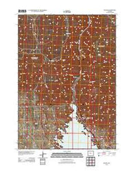 Boysen Wyoming Historical topographic map, 1:24000 scale, 7.5 X 7.5 Minute, Year 2012