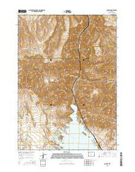 Boysen Wyoming Current topographic map, 1:24000 scale, 7.5 X 7.5 Minute, Year 2015