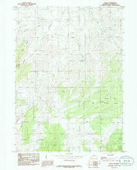 Braae Wyoming Historical topographic map, 1:24000 scale, 7.5 X 7.5 Minute, Year 1985