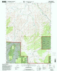 Braae Wyoming Historical topographic map, 1:24000 scale, 7.5 X 7.5 Minute, Year 1992