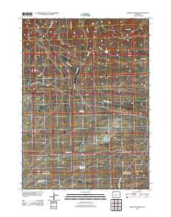 Brenton Springs Wyoming Historical topographic map, 1:24000 scale, 7.5 X 7.5 Minute, Year 2012