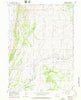 Bridger Wyoming Historical topographic map, 1:24000 scale, 7.5 X 7.5 Minute, Year 1965