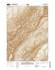 Bridger Pass Wyoming Current topographic map, 1:24000 scale, 7.5 X 7.5 Minute, Year 2015
