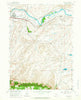 Brookhurst Wyoming Historical topographic map, 1:24000 scale, 7.5 X 7.5 Minute, Year 1961