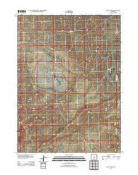 Buck Draw Wyoming Historical topographic map, 1:24000 scale, 7.5 X 7.5 Minute, Year 2012