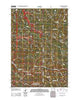 Buckhorn Wyoming Historical topographic map, 1:24000 scale, 7.5 X 7.5 Minute, Year 2012