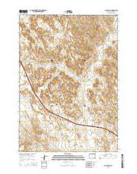 Buffalo SE Wyoming Current topographic map, 1:24000 scale, 7.5 X 7.5 Minute, Year 2015