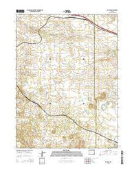 Buford Wyoming Current topographic map, 1:24000 scale, 7.5 X 7.5 Minute, Year 2015