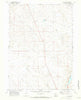 Bull Draw Wyoming Historical topographic map, 1:24000 scale, 7.5 X 7.5 Minute, Year 1969