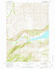 Bull Lake West Wyoming Historical topographic map, 1:24000 scale, 7.5 X 7.5 Minute, Year 1952