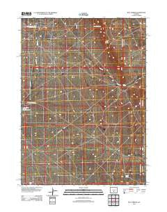 Bull Springs Wyoming Historical topographic map, 1:24000 scale, 7.5 X 7.5 Minute, Year 2012