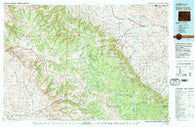 Burgess Junction Wyoming Historical topographic map, 1:100000 scale, 30 X 60 Minute, Year 1970