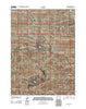 Bush Lake Wyoming Historical topographic map, 1:24000 scale, 7.5 X 7.5 Minute, Year 2012