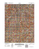 Butcher Knife Draw Wyoming Historical topographic map, 1:24000 scale, 7.5 X 7.5 Minute, Year 2012
