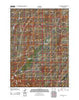 Buzzard Ranch Wyoming Historical topographic map, 1:24000 scale, 7.5 X 7.5 Minute, Year 2012