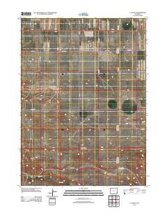 C S Ranch Wyoming Historical topographic map, 1:24000 scale, 7.5 X 7.5 Minute, Year 2012