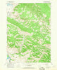 Cache Creek Wyoming Historical topographic map, 1:24000 scale, 7.5 X 7.5 Minute, Year 1965