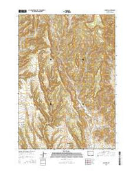 Cambria Wyoming Current topographic map, 1:24000 scale, 7.5 X 7.5 Minute, Year 2015