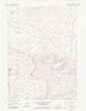 Cameron Creek Wyoming Historical topographic map, 1:24000 scale, 7.5 X 7.5 Minute, Year 1961