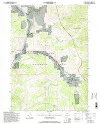 Camp Davis Wyoming Historical topographic map, 1:24000 scale, 7.5 X 7.5 Minute, Year 1996