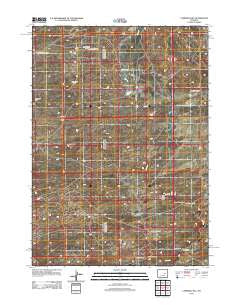 Campbell Hill Wyoming Historical topographic map, 1:24000 scale, 7.5 X 7.5 Minute, Year 2012