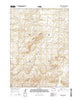 Campbell Ridge Wyoming Current topographic map, 1:24000 scale, 7.5 X 7.5 Minute, Year 2015
