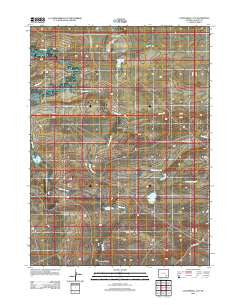 Cannonball Cut Wyoming Historical topographic map, 1:24000 scale, 7.5 X 7.5 Minute, Year 2012