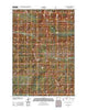 Canoe Lake Wyoming Historical topographic map, 1:24000 scale, 7.5 X 7.5 Minute, Year 2012