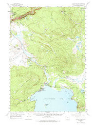 Canyon Village Wyoming Historical topographic map, 1:62500 scale, 15 X 15 Minute, Year 1959