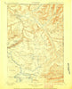 Canyon Wyoming Historical topographic map, 1:125000 scale, 30 X 30 Minute, Year 1907