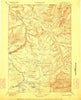 Canyon Wyoming Historical topographic map, 1:125000 scale, 30 X 30 Minute, Year 1911