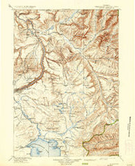 Canyon Wyoming Historical topographic map, 1:125000 scale, 30 X 30 Minute, Year 1911