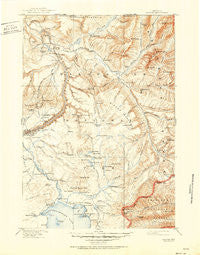 Canyon Wyoming Historical topographic map, 1:125000 scale, 30 X 30 Minute, Year 1911