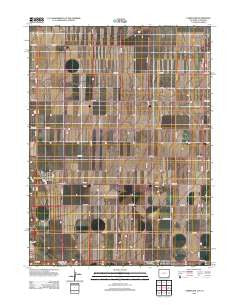 Carpenter Wyoming Historical topographic map, 1:24000 scale, 7.5 X 7.5 Minute, Year 2012