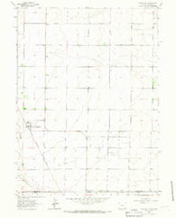 Carpenter Wyoming Historical topographic map, 1:24000 scale, 7.5 X 7.5 Minute, Year 1963