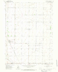 Carpenter Wyoming Historical topographic map, 1:24000 scale, 7.5 X 7.5 Minute, Year 1963