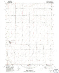 Carpenter Wyoming Historical topographic map, 1:24000 scale, 7.5 X 7.5 Minute, Year 1991