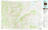 Carter Mountain Wyoming Historical topographic map, 1:100000 scale, 30 X 60 Minute, Year 1980