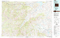 Carter Mountain Wyoming Historical topographic map, 1:100000 scale, 30 X 60 Minute, Year 1980